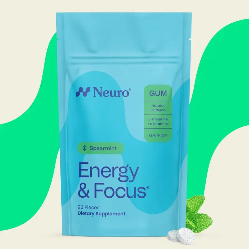 Neuro Spearmint Energy and Focus Gum