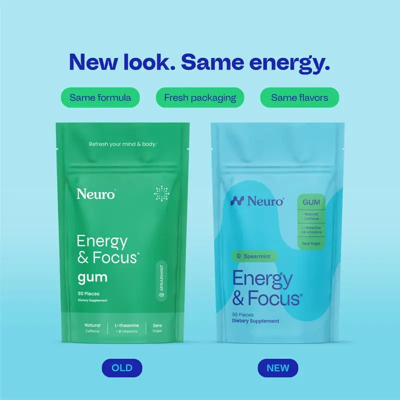 Neuro Spearmint Energy and Focus Gum