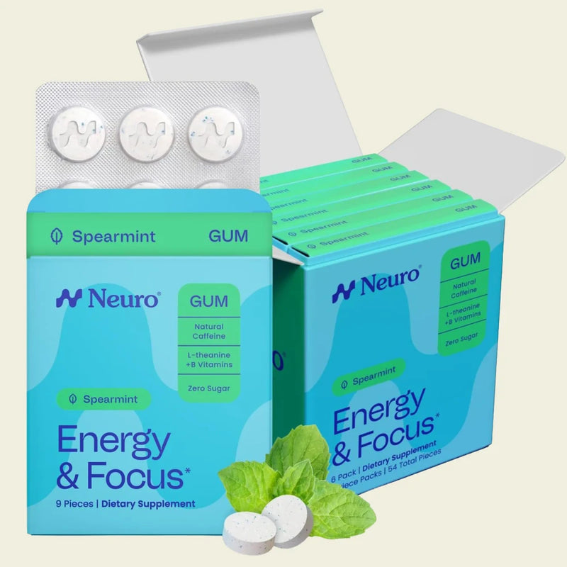 Neuro Spearmint Energy and Focus Gum