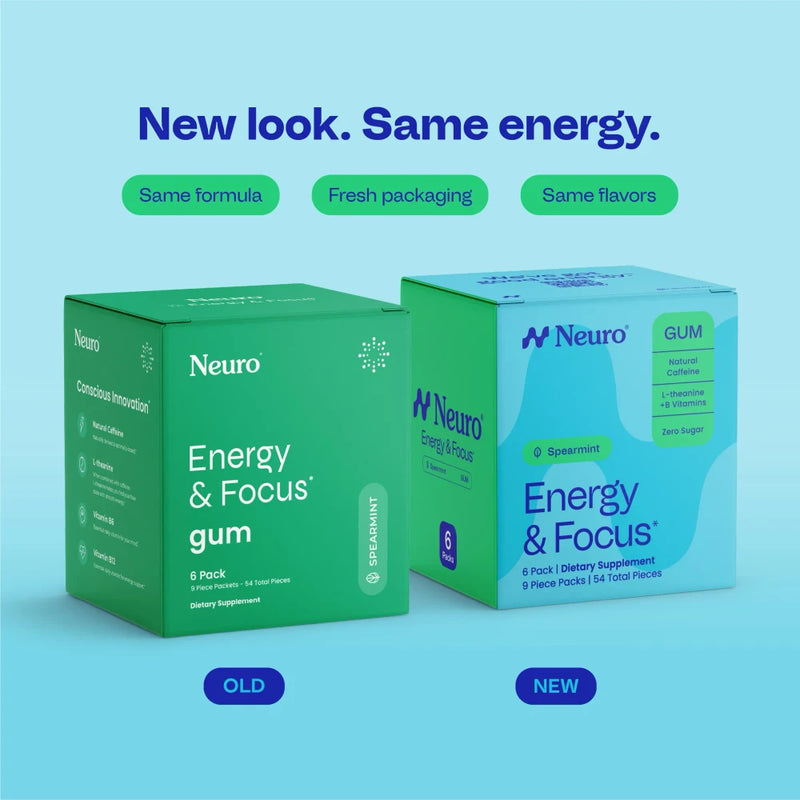 Neuro Spearmint Energy and Focus Gum