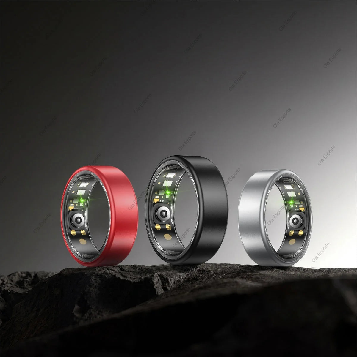 Smart Health Ring Sleep Tracker Fitness Monitor Heart Rate Activity Tracking Wellness Wearable smartring for Men Women Smartring R12